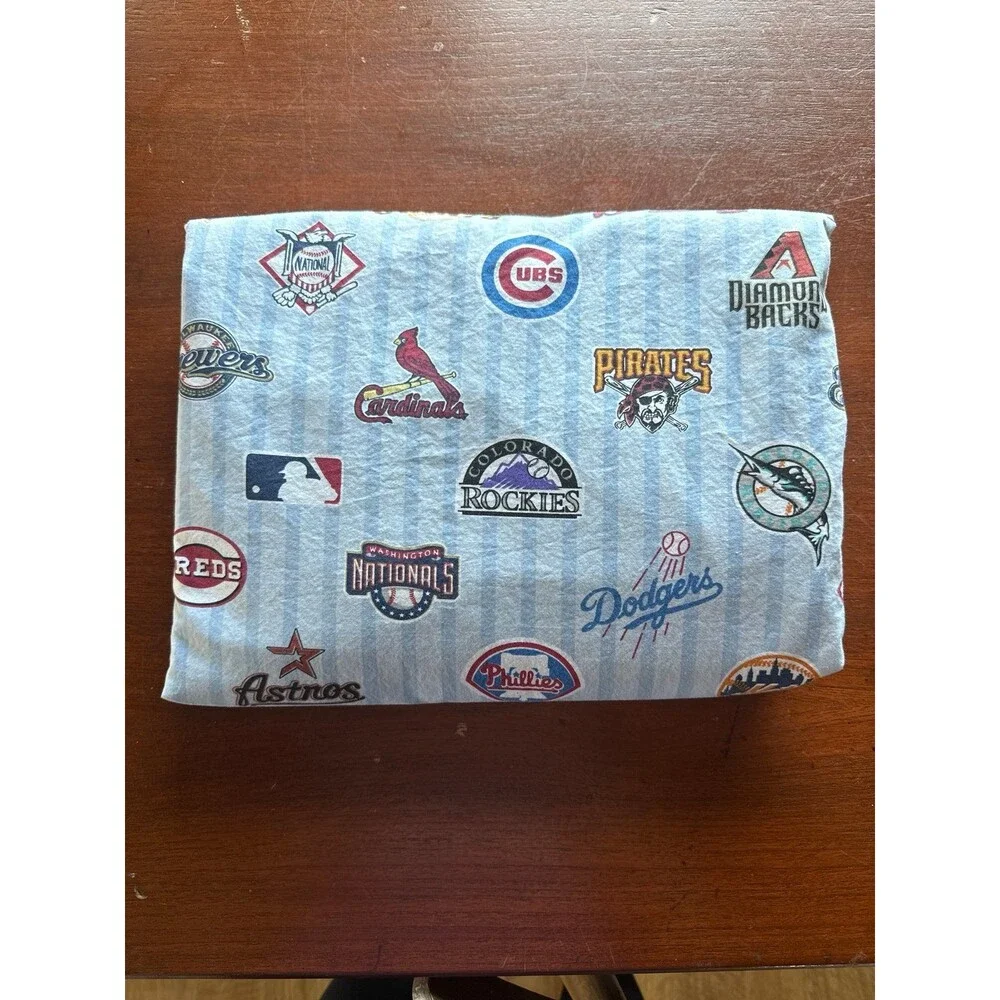 Pottery Barn Teen PB TEEN MLB flat sheet